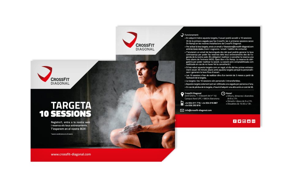 branding crossfit diagonal barcelona 10 sesiones 950x612 1 - Proyecto global de comunicaci&oacute;n para CrossFit Diagonal