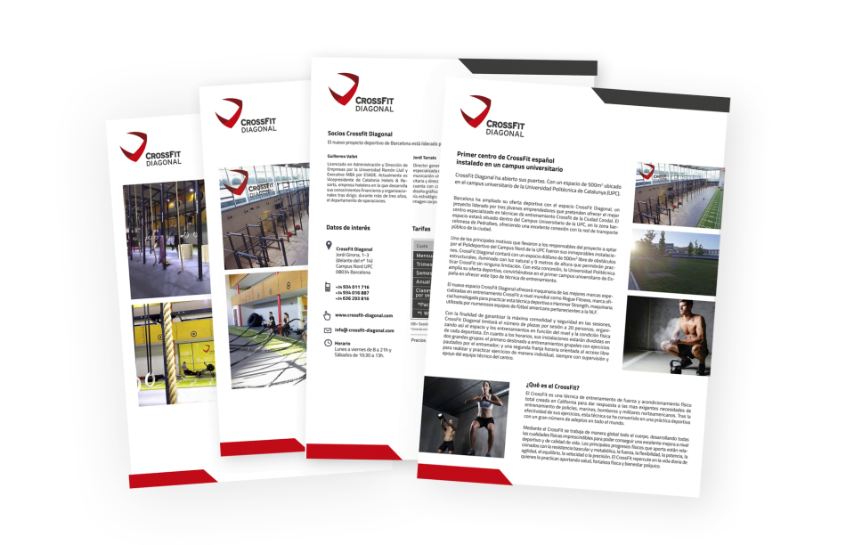 branding crossfit diagonal barcelona flyer premsa 950x612 1 - Proyecto global de comunicaci&oacute;n para CrossFit Diagonal