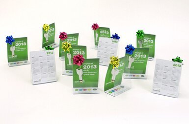regalo promocional corporativo - Comunicación corporativa con mensaje y gigabites de regalo