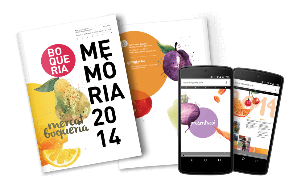 memoria boqueria disseny 950x612 - El Mercat de la Boquer&iacute;a presenta su nueva memoria